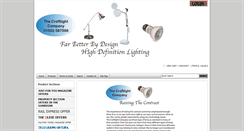 Desktop Screenshot of craftlights.co.uk